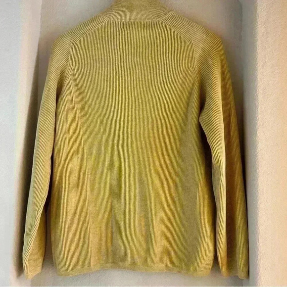 Indigo Palms 1/4 Zip Ribbed Sweater - Picture 2 of 9